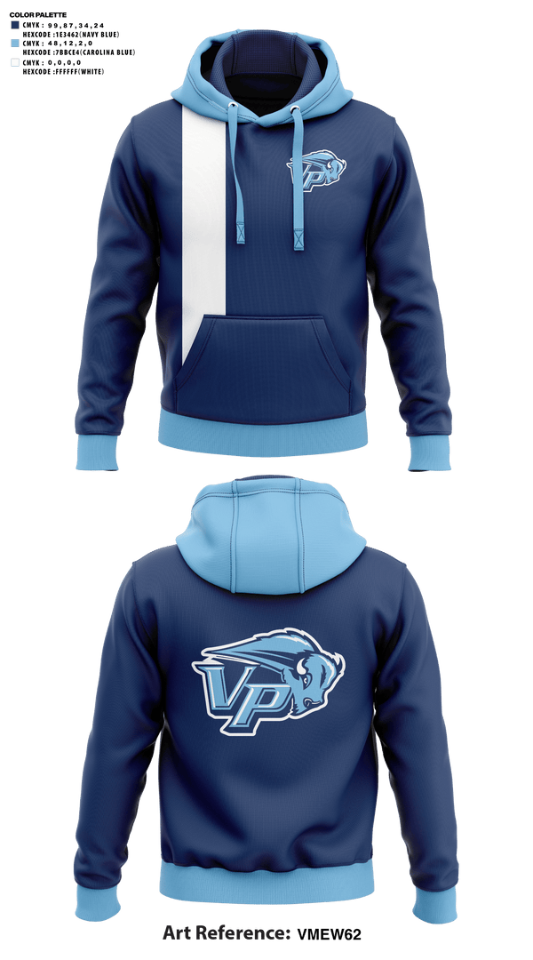 Hoodie, Vista Peak Preparatory Golf, Golf, Teamtime, Team time, sublimation, custom sports apparel, team uniforms, spirit wear, spiritwear, sports uniforms, custom shirts, team store, custom team store, fundraiser sports, apparel fundraiser