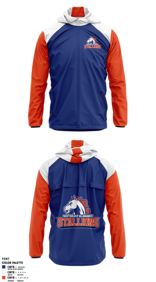 Windbreaker, Southeast Alamance High School Wrestling, Wrestling, Teamtime, Team time, sublimation, custom sports apparel, team uniforms, spirit wear, spiritwear, sports uniforms, custom shirts, team store, custom team store, fundraiser sports, apparel fundraiser
