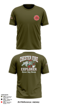 Chester fire explorers 87752590 Old School Cotton Feel Shirt - 7
