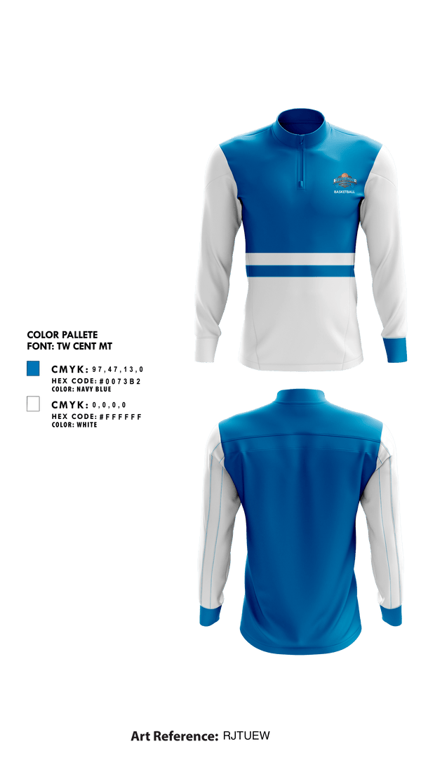 Quarter Zip Jacket, Halftime Sports, Men's Basketball, Teamtime, Team time, sublimation, custom sports apparel, team uniforms, spirit wear, spiritwear, sports uniforms, custom shirts, team store, custom team store, fundraiser sports, apparel fundraiser