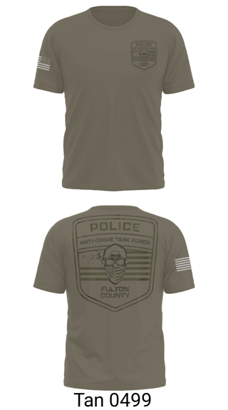 Short Sleeve Performance Shirt, Fulton County Anti-Crime Task Force, , Teamtime, Team time, sublimation, custom sports apparel, team uniforms, spirit wear, spiritwear, sports uniforms, custom shirts, team store, custom team store, fundraiser sports, apparel fundraiser