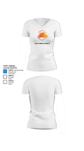 Lazos Transportation LLC 9231763 Women's Short Sleeve V-neck Shirt - 18