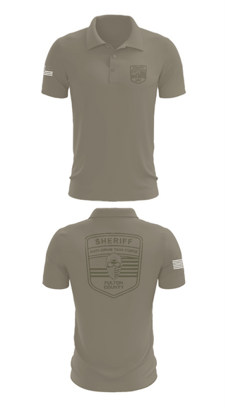 Short Sleeve Performance Polo, Fulton County Anti-Crime Task Force, , Teamtime, Team time, sublimation, custom sports apparel, team uniforms, spirit wear, spiritwear, sports uniforms, custom shirts, team store, custom team store, fundraiser sports, apparel fundraiser