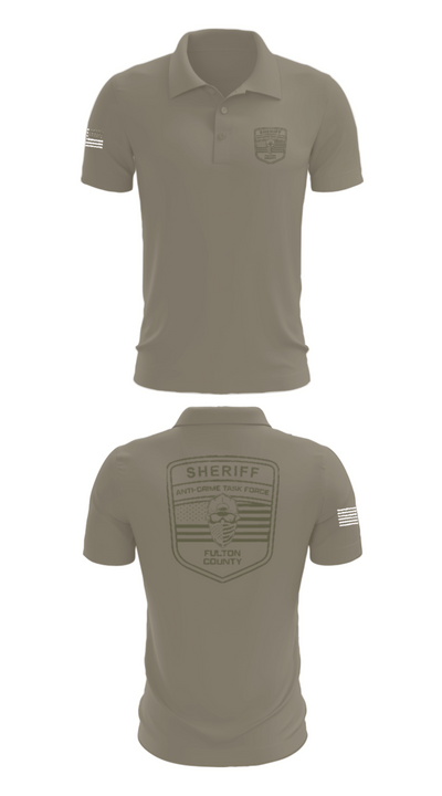 Fulton County Anti-Crime Task Force 27594594 Short Sleeve Performance Polo - 64