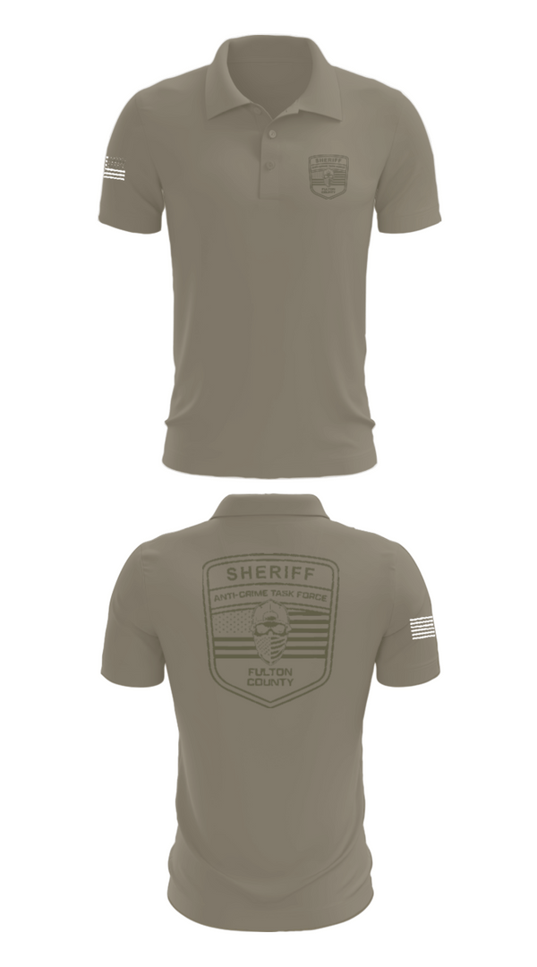 Short Sleeve Performance Polo, Fulton County Anti-Crime Task Force, , Teamtime, Team time, sublimation, custom sports apparel, team uniforms, spirit wear, spiritwear, sports uniforms, custom shirts, team store, custom team store, fundraiser sports, apparel fundraiser