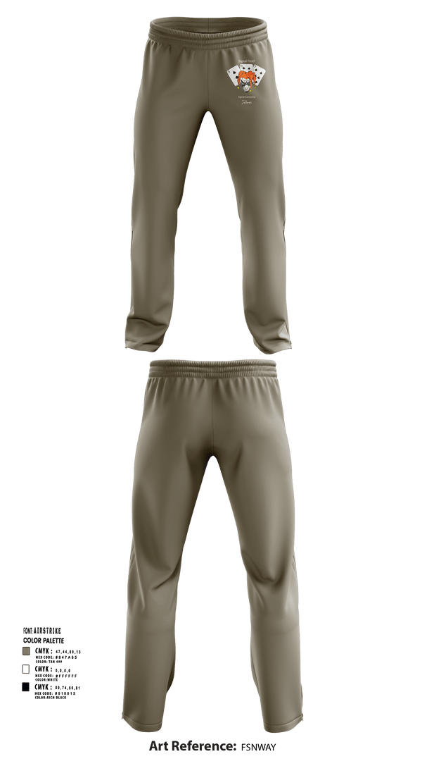 Sweatpants, 397TH SC, Army, Teamtime, Team time, sublimation, custom sports apparel, team uniforms, spirit wear, spiritwear, sports uniforms, custom shirts, team store, custom team store, fundraiser sports, apparel fundraiser