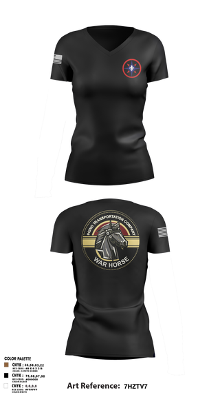 Womens Short Sleeve Vneck Shirt, 942nd TC, , Teamtime, Team time, sublimation, custom sports apparel, team uniforms, spirit wear, spiritwear, sports uniforms, custom shirts, team store, custom team store, fundraiser sports, apparel fundraiser