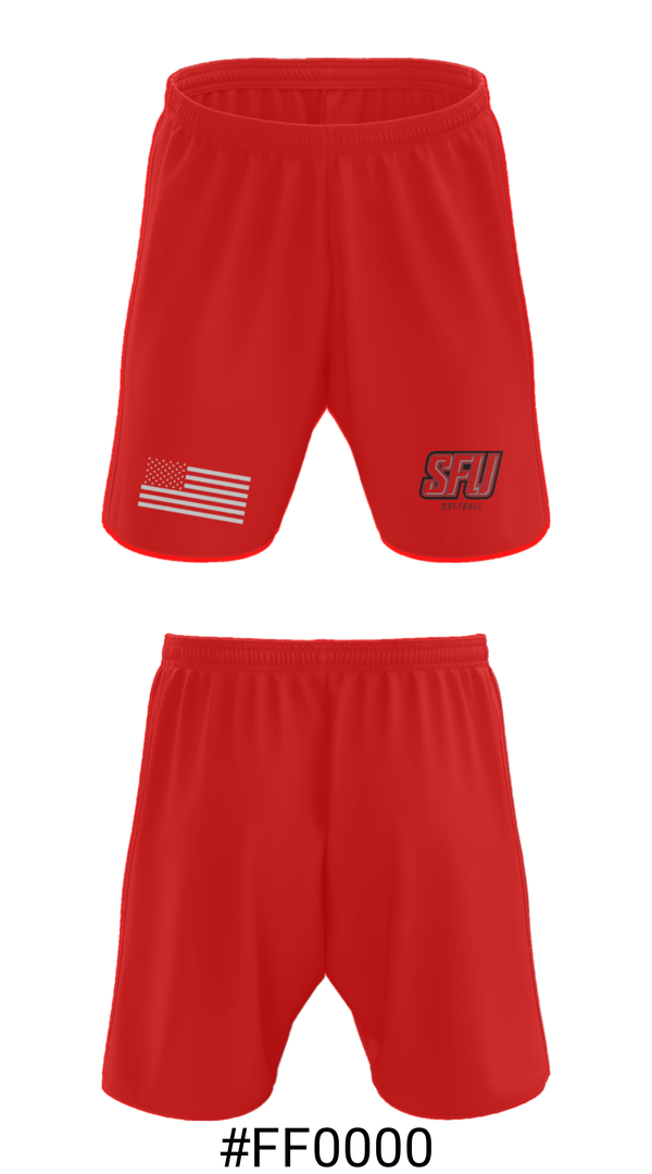 Athletic Shorts With Pockets, Penn Cambria High School Softball, Softball, Teamtime, Team time, sublimation, custom sports apparel, team uniforms, spirit wear, spiritwear, sports uniforms, custom shirts, team store, custom team store, fundraiser sports, apparel fundraiser