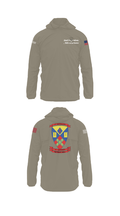 2nd battalion , 5th marines 24744641 Windbreaker - 45