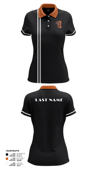 Womens Short Sleeve Performance Polo, RFA, Bowling, Teamtime, Team time, sublimation, custom sports apparel, team uniforms, spirit wear, spiritwear, sports uniforms, custom shirts, team store, custom team store, fundraiser sports, apparel fundraiser