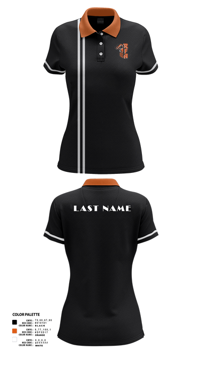 RFA 80908341 Women's Short Sleeve Performance Polo  - 3