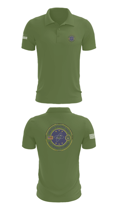 USS AMERICA LHA6 62231282 Short Sleeve Performance Polo - 45