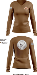 ËP!K bites 68114374 Women's Long Sleeve V-neck Shirt - 30