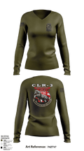 WorkHorse 24111487 Women's Long Sleeve V-neck Shirt - 119
