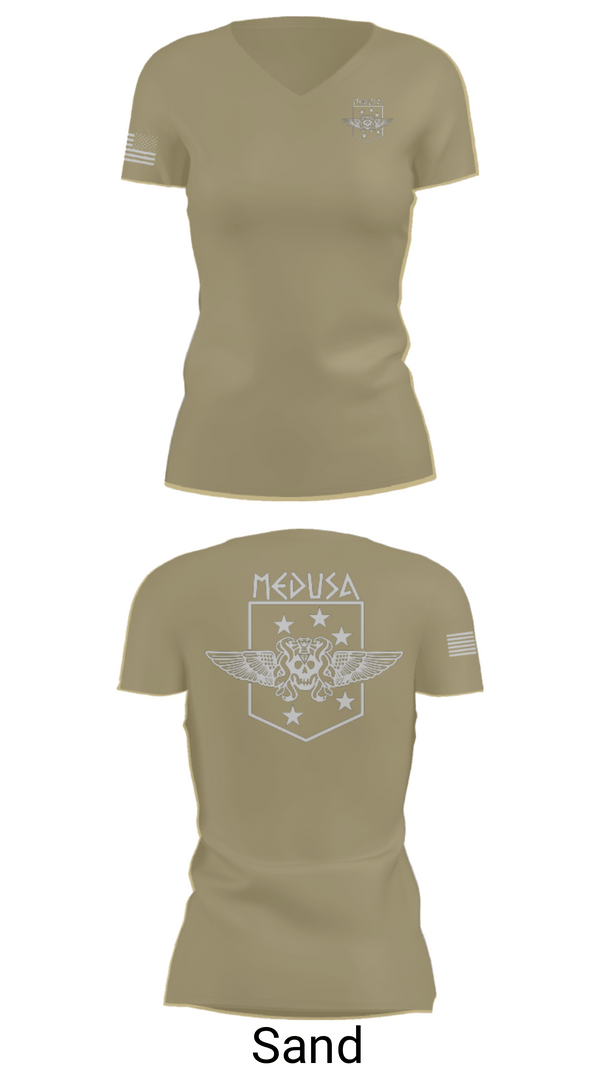 Women's Short Sleeve Vneck Shirt, 2D Marine Raider Battalion, Marines, Teamtime, Team time, sublimation, custom sports apparel, team uniforms, spirit wear, spiritwear, sports uniforms, custom shirts, team store, custom team store, fundraiser sports, apparel fundraiser