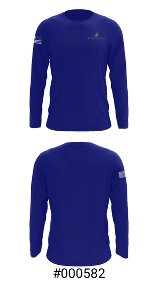 Long Sleeve Performance Shirt, Stable DoorStable Door, , Teamtime, Team time, sublimation, custom sports apparel, team uniforms, spirit wear, spiritwear, sports uniforms, custom shirts, team store, custom team store, fundraiser sports, apparel fundraiser