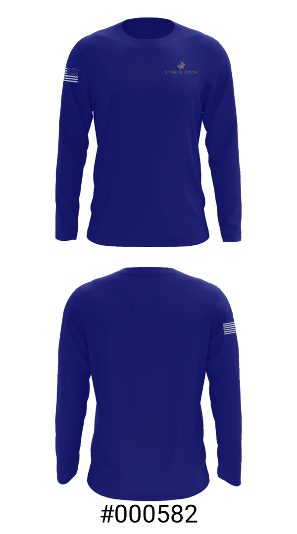 Long Sleeve Performance Shirt, Stable DoorStable Door, , Teamtime, Team time, sublimation, custom sports apparel, team uniforms, spirit wear, spiritwear, sports uniforms, custom shirts, team store, custom team store, fundraiser sports, apparel fundraiser