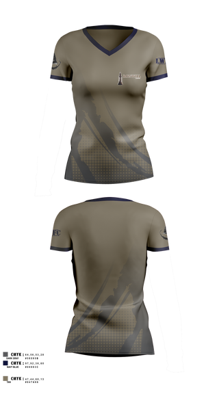Womens Short Sleeve Vneck Shirt, Logan Williams Football Camps, , Teamtime, Team time, sublimation, custom sports apparel, team uniforms, spirit wear, spiritwear, sports uniforms, custom shirts, team store, custom team store, fundraiser sports, apparel fundraiser