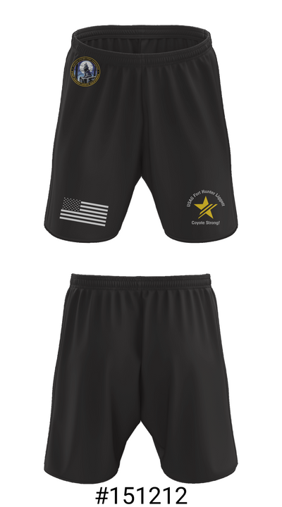 USAG Fort Hunter Liggett 63264859 Athletic Shorts With Pockets - 5