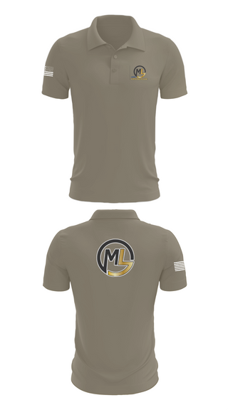 Short Sleeve Performance Polo, ML concrete Llc, , Teamtime, Team time, sublimation, custom sports apparel, team uniforms, spirit wear, spiritwear, sports uniforms, custom shirts, team store, custom team store, fundraiser sports, apparel fundraiser