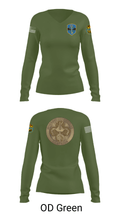 372 MOB 52561294 Women's Long Sleeve V-neck Shirt - 32