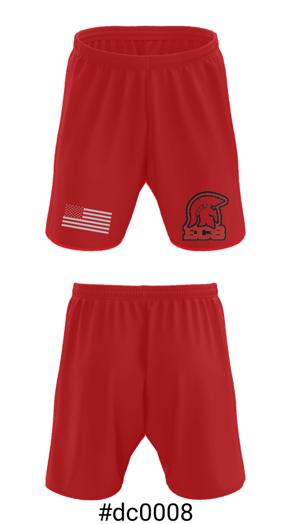 Athletic Shorts With Pockets, Evangelical Christian School, Spirit Store, Teamtime, Team time, sublimation, custom sports apparel, team uniforms, spirit wear, spiritwear, sports uniforms, custom shirts, team store, custom team store, fundraiser sports, apparel fundraiser