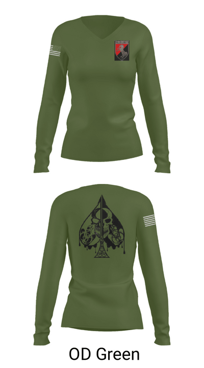 Dealer Company, 1/11 ACR 26717697 Women's Long Sleeve V-neck Shirt - 57