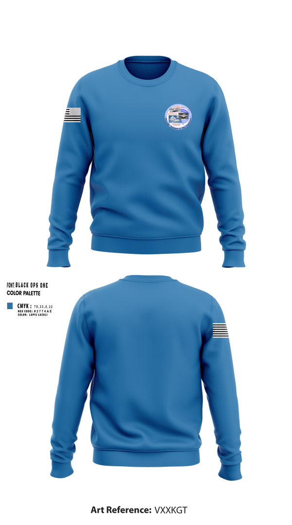 Crew Neck Sweatshirt, POLARS, Air Force, Teamtime, Team time, sublimation, custom sports apparel, team uniforms, spirit wear, spiritwear, sports uniforms, custom shirts, team store, custom team store, fundraiser sports, apparel fundraiser