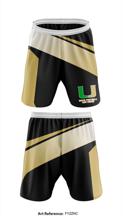 Brick Football & Cheer 78984448 Athletic Shorts With Pockets - 5