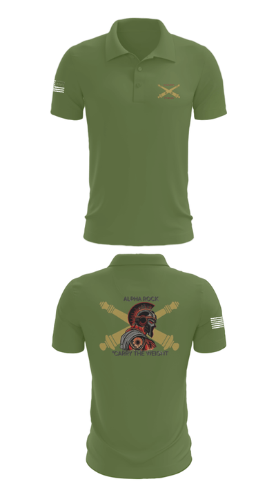 ALPHA ROCK 20137343 Short Sleeve Performance Polo - 47