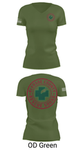 Bledsoe County Rescue Squad 83913637 Women's Short Sleeve V-neck Shirt - 48