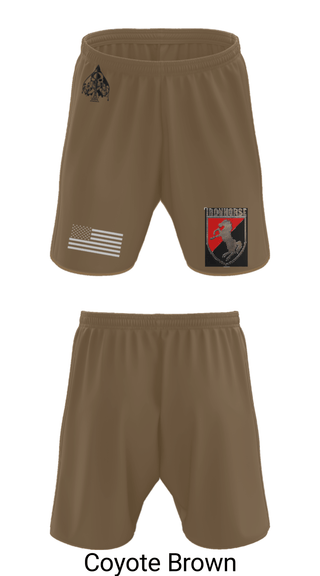 Athletic Shorts With Pockets, Dealer Company, 1/11 ACR, Army, Teamtime, Team time, sublimation, custom sports apparel, team uniforms, spirit wear, spiritwear, sports uniforms, custom shirts, team store, custom team store, fundraiser sports, apparel fundraiser