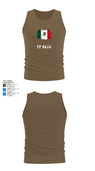 Tank Top, TP Baja, , Teamtime, Team time, sublimation, custom sports apparel, team uniforms, spirit wear, spiritwear, sports uniforms, custom shirts, team store, custom team store, fundraiser sports, apparel fundraiser