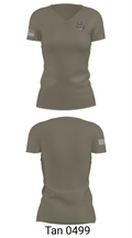 6-8 CAV A Troop 82506347 Women's Short Sleeve V-neck Shirt - 68