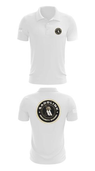 Short Sleeve Performance Polo, Maddlink Security Guard, , Teamtime, Team time, sublimation, custom sports apparel, team uniforms, spirit wear, spiritwear, sports uniforms, custom shirts, team store, custom team store, fundraiser sports, apparel fundraiser
