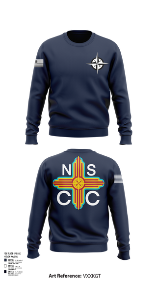 Crew Neck Sweatshirt, Zia Division, Navy, Teamtime, Team time, sublimation, custom sports apparel, team uniforms, spirit wear, spiritwear, sports uniforms, custom shirts, team store, custom team store, fundraiser sports, apparel fundraiser