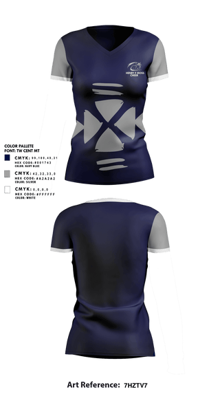 Womens Short Sleeve Vneck Shirt, Henry F Moss Middle School Cheer, Cheer, Teamtime, Team time, sublimation, custom sports apparel, team uniforms, spirit wear, spiritwear, sports uniforms, custom shirts, team store, custom team store, fundraiser sports, apparel fundraiser