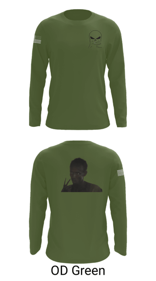 Long Sleeve Performance Shirt, B Co, 303d IEW BN, Army, Teamtime, Team time, sublimation, custom sports apparel, team uniforms, spirit wear, spiritwear, sports uniforms, custom shirts, team store, custom team store, fundraiser sports, apparel fundraiser