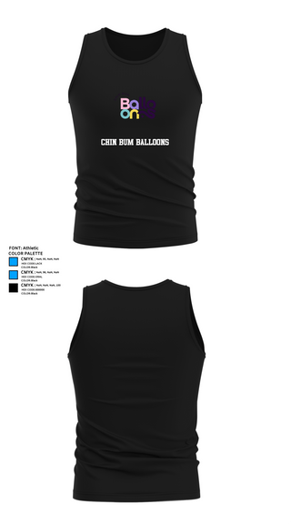 Tank Top, Chin Bum Balloons, , Teamtime, Team time, sublimation, custom sports apparel, team uniforms, spirit wear, spiritwear, sports uniforms, custom shirts, team store, custom team store, fundraiser sports, apparel fundraiser