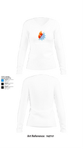 Pointer services hvac 25051027 Women's Long Sleeve V-neck Shirt - 15