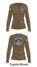 Detachment 1, 3rd Combat Weather Sqd 68533105 Women's Long Sleeve V-neck Shirt -1 17