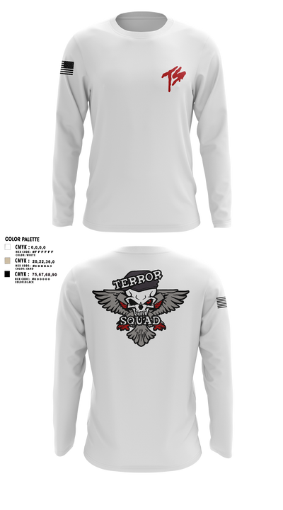 Terro Squad 89875983 Long Sleeve Performance Shirt - 5
