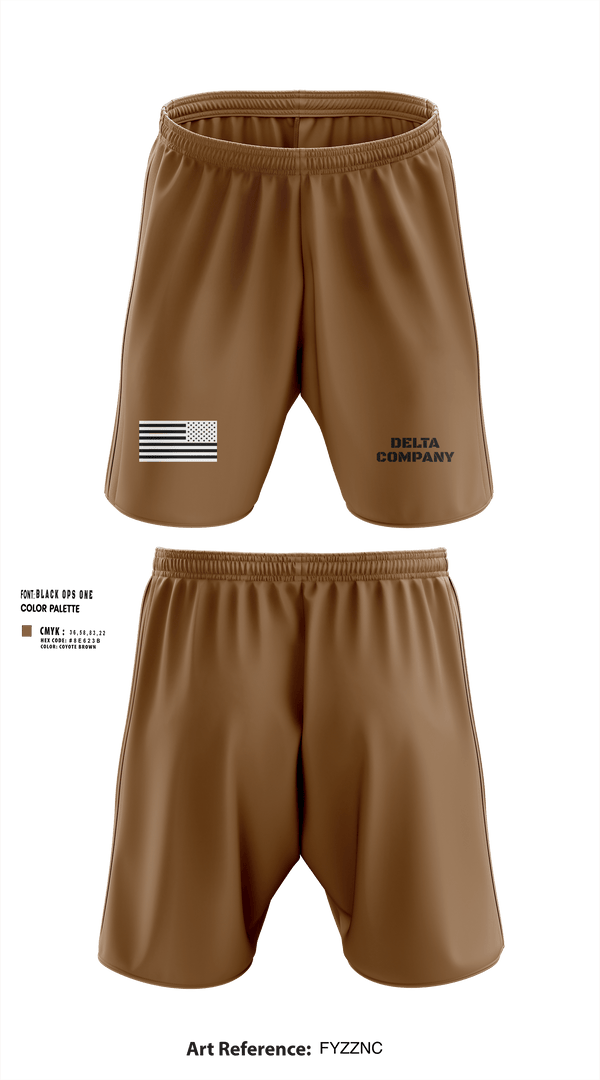 Athletic Shorts With Pockets, Delta company, Army, Teamtime, Team time, sublimation, custom sports apparel, team uniforms, spirit wear, spiritwear, sports uniforms, custom shirts, team store, custom team store, fundraiser sports, apparel fundraiser
