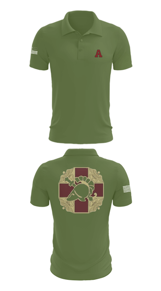 Short Sleeve Performance Polo, US MEDDAC, Army, Teamtime, Team time, sublimation, custom sports apparel, team uniforms, spirit wear, spiritwear, sports uniforms, custom shirts, team store, custom team store, fundraiser sports, apparel fundraiser