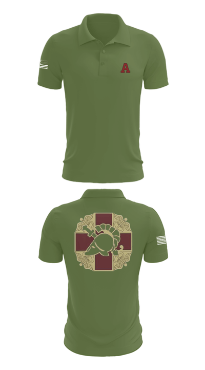 US MEDDAC 46009212 Short Sleeve Performance Polo - 47