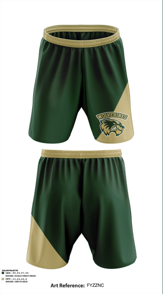 Athletic Shorts With Pockets, Wolverines, , Teamtime, Team time, sublimation, custom sports apparel, team uniforms, spirit wear, spiritwear, sports uniforms, custom shirts, team store, custom team store, fundraiser sports, apparel fundraiser