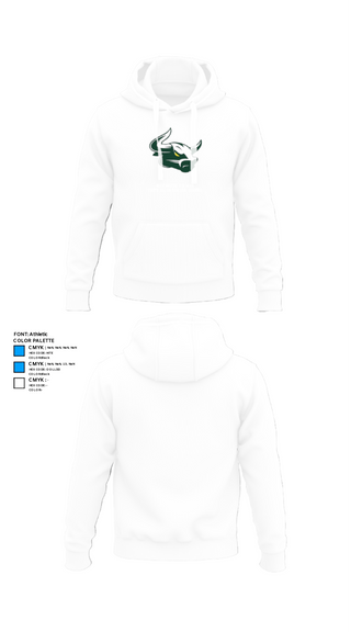 Hoodie, New Milford Bulls Football And Cheerleading, Football, Teamtime, Team time, sublimation, custom sports apparel, team uniforms, spirit wear, spiritwear, sports uniforms, custom shirts, team store, custom team store, fundraiser sports, apparel fundraiser