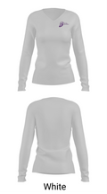 Branson Ultimate Gymnastics 57002260 Women's Long Sleeve V-neck Shirt -1 16