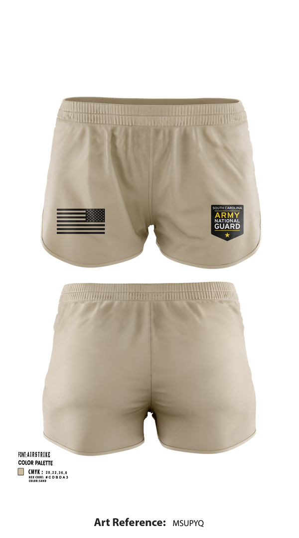 Ranger Panties, SOUTH CAROLINA ARMY NATIONAL GUARD, National Guard, Teamtime, Team time, sublimation, custom sports apparel, team uniforms, spirit wear, spiritwear, sports uniforms, custom shirts, team store, custom team store, fundraiser sports, apparel fundraiser