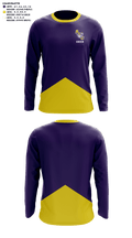 Benedict College Cheer 88121362 Long Sleeve Performance Shirt - 42